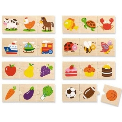 Viga puzzle třídění dle druhu – Zboží Dáma