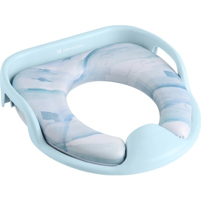 KikkaBoo Detské WC sedátko Shape of Sea Blue
