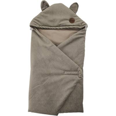 Eko do autosedačky velvet Dark beige