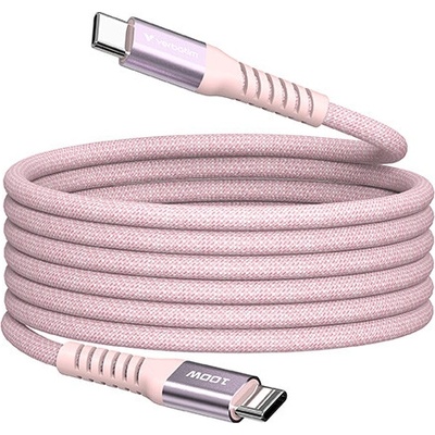 Verbatim 31857 USB-C USB C samec - USB C samec 100W 1.2m růžový