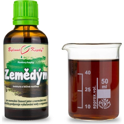 Zemedym lekársky kvapky tinktúra 50 ml