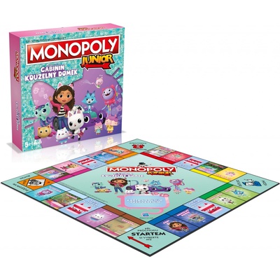 Monopoly Gabbys Dollhouse Junior