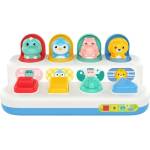 Huanger Интерактивна играчка Huanger - Скачащи животни (HE8075) - baby
