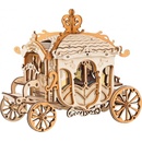 Robotime Drevené 3D puzzle Historický koč 92 ks