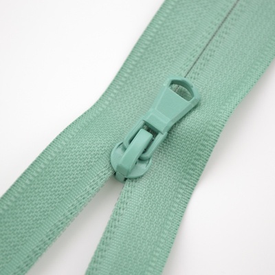 Takoy Zips Sarah vodeodolný deliteľný 5mm - tmavá mäta 75 cm