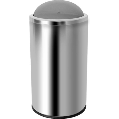 primanova PN-Кош за боклук с кофа 20lt "VITA" ЧЕРЕН (M-E45-30) (0137210)