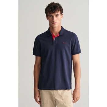 Gant Reg Pique SS Rugger modré