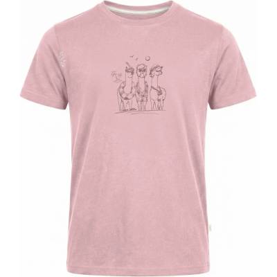 Chillaz Детска тениска Chillaz Kid's Lübeck Alpaca Gang T-shirt - Dusty Rose - размер 116 (EU) (704-6006-0111)