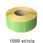 ZINTA Самозалепващи SGP етикети ZINTA 100x50 mm, 1000 eт. /ролка, зелени (100X50X1000-SGP-P7482C)