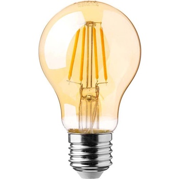 V-TAC LED Крушка 12W Filament E27 A60 Амбър 2200К - 217457 (217457)
