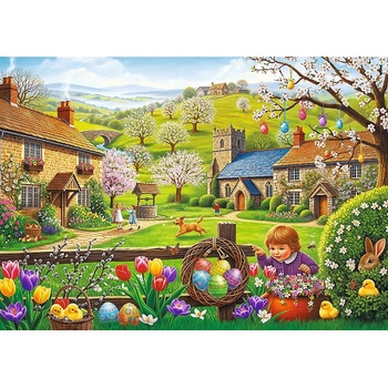 Trefl - Puzzle Easter Egg Hunt - 1 000 piese