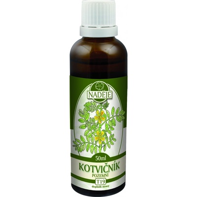 Naděje T19 Kotvičník pozemní bylinná tinktura 50 ml