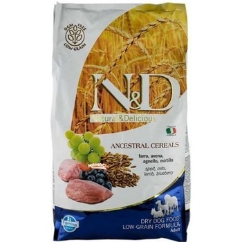 N&D Ancestral Grain Low Grain Dog Adult Lamb & Blueberry 0,8 kg
