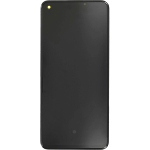  OEM Стъкло и LCD екран за Oppo A74 5G, оригинален (OEM), черна (17947)