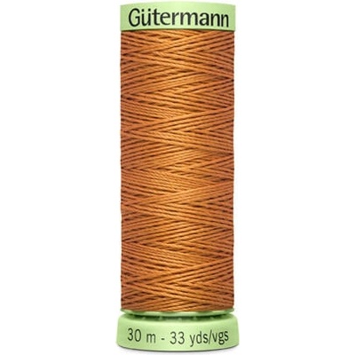 Nit PES Gütermann JEANS - extra silná 30 (30m) barva 612 - hnědá