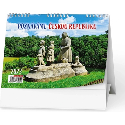BALOUŠEK TISK Stolní Poznáváme Českou republiku 2023