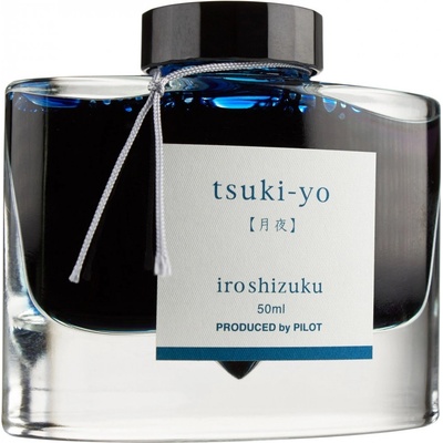 Pilot 1130-TY Iroshizuku Fľaškový Atrament Modrá Tsuki-Yo 50 ml