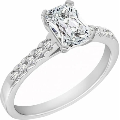 Eppi Zásnubný prsteň s emerald diamantom Valmar RE32714