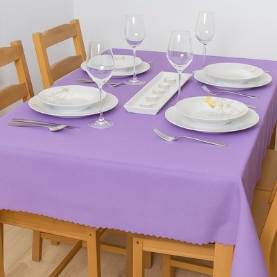 EVENIT Teflónový obrus UNI 329 fialová Polyester 100x100 cm