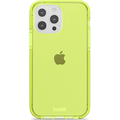 Holdit Гръб Holdit Seethru Case за iPhone 13 Pro - Acid Green