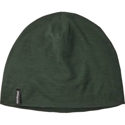 Patagonia Зимна шапка (beanie) Patagonia Overlook Merino Wool Liner Beanie - Treeline Green - размер One Size (204-5996-1511)