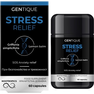 Gentique Longevity Stress Relief, 60 капсули, Gentique Longevity (190221)