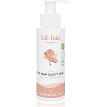 kii-baa organic 100% Bio Oil Almond masážní olej pro děti od narození 100 ml