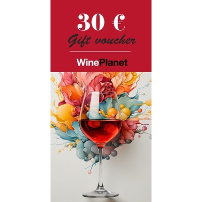 Darčeková poukážka Wineplanet 30€