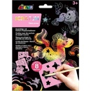 Avenir Škrabací obrázky podle šablony Jednorožci