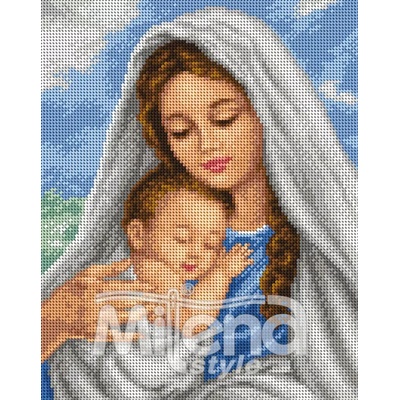 Milena Style Гоблен с щампа Мадона с младенец без конци