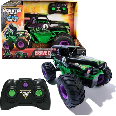 Monster Jam Spinmaster Smash n Bash Grave Digger Maßstab 1:15