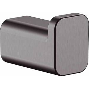 Hansgrohe AddStoris черна закачалка - матиран хром (41742340)