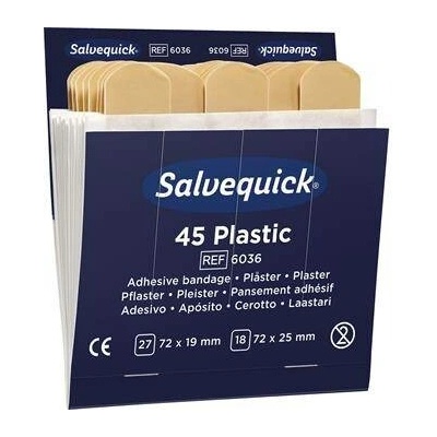 SALVEQUICK vodoodpudivé náplasti REF 6036 do zásobníku na náplasti