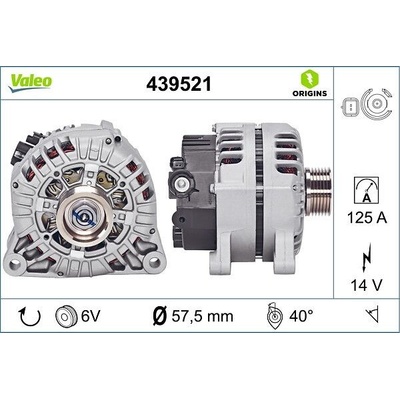 Alternátor VALEO 439521