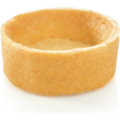 Pastry sladká máslová tartaletka rovný okraj 4cm 1,5cm 30 ks – Zboží Dáma