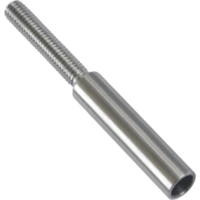 Úchyt (lisovací) pro nerezové lanko ø 6 mm, AISI 304