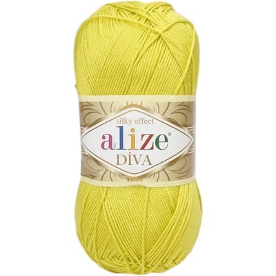 Alize Diva 109 citrónovo žltá