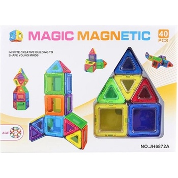 Lamps Magnetická stavebinice 40 ks