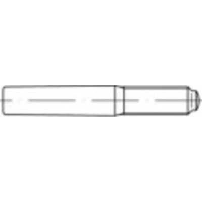 TOOLCRAFT 144661 kužeľový kolík (Ø x d) 12 mm x 12 cm ocel 10 ks