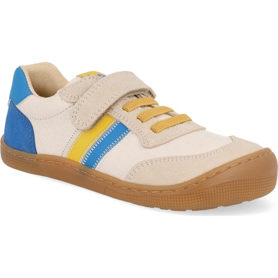 Koel Barefoot detské tenisky Dylan II Leather 3.0 Beige béžové