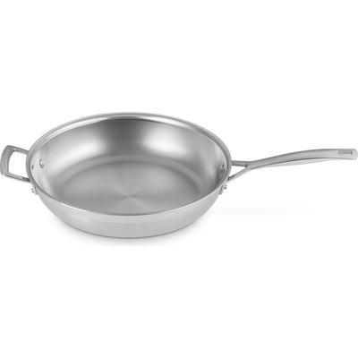 Le Creuset 53207300010200 Panvica 3-vrstvová, 30 cm, nehrdzavejúca oceľ, nepovlakovaná
