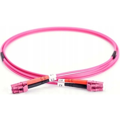 Digitus DK-2533-10-4 Fiber Optic Patch Cord, LC to LC, Multimode OM4 - 50/125 µ, Duplex, 10m