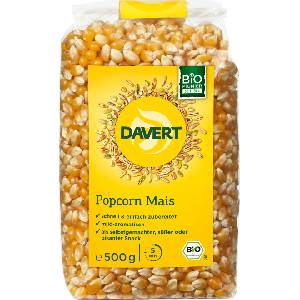 Davert Био царевица за пуканки - 500 г