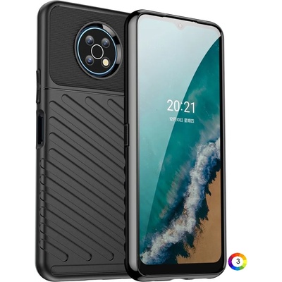 Nokia G50 Удароустойчив Twill Texture Калъф и Протектор