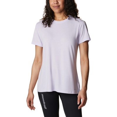 Columbia Dámske tričko W Endless Trail™ Running Tech Tee Purple Tint