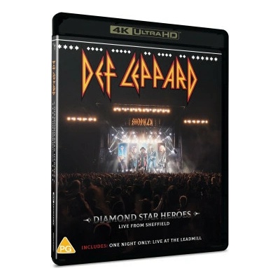 DEF LEPPARD Diamond Star Heroes Live From Sheffield 2BD