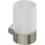 Kludi Vela R - Държач за четка и паста за зъби, стъкло/полиран никел 58975N5 (58975N5)