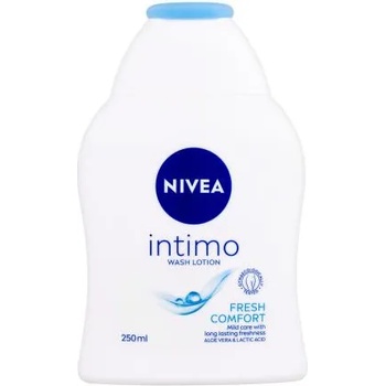 Nivea Intimo Wash Lotion Fresh Comfort освежаващ лосион за интимната зона 250 ml за жени