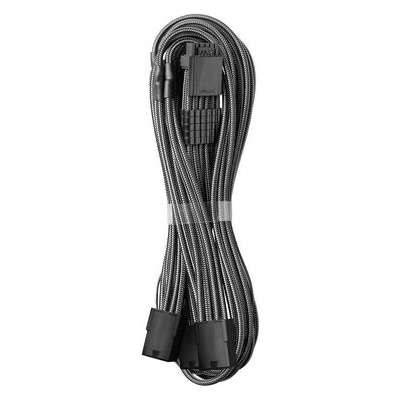 CableMod PRO ModMesh 8-Pin PCIe Trojtý predlžovací kábel 45 cm - šedá CM-PCAB-16P3-N45KC-5PK-R