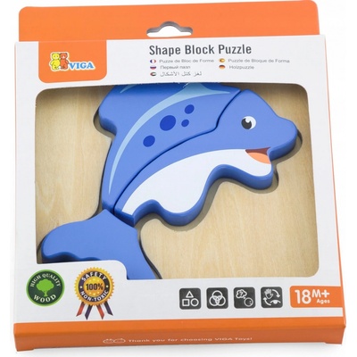 Viga puzzle pro nejmenší delfín
